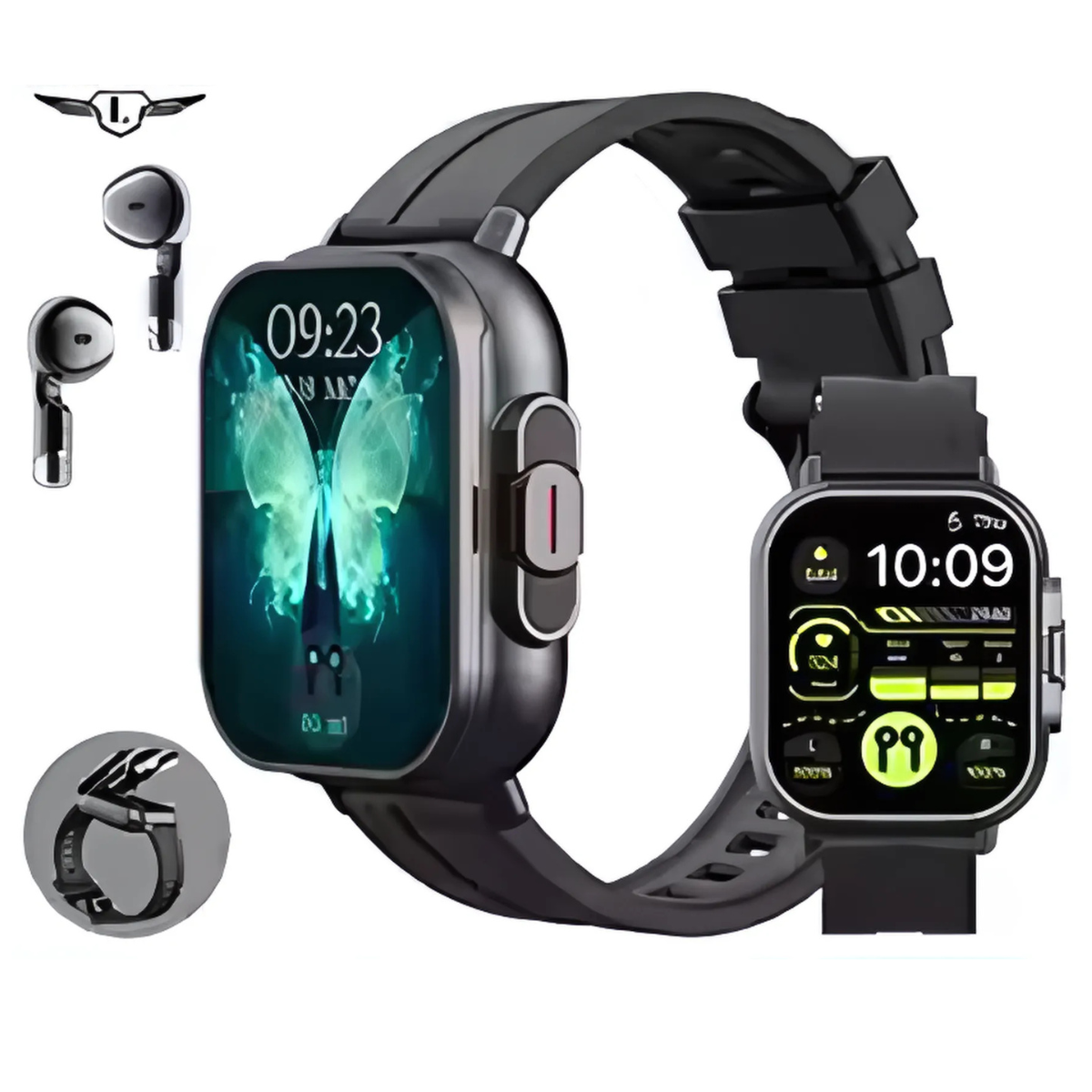 Smartwatch 2 en 1: Llama, escucha música y controla tu salud desde la muñeca