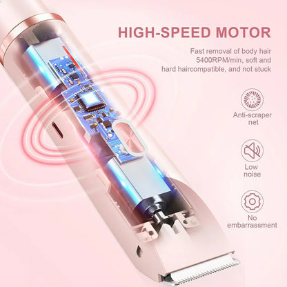 ForeverComfortable 2‑in‑1 Shaver & Bikini Trimmer