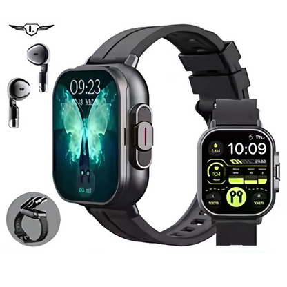 Smartwatch 2 en 1: Llama, escucha música y controla tu salud desde la muñeca