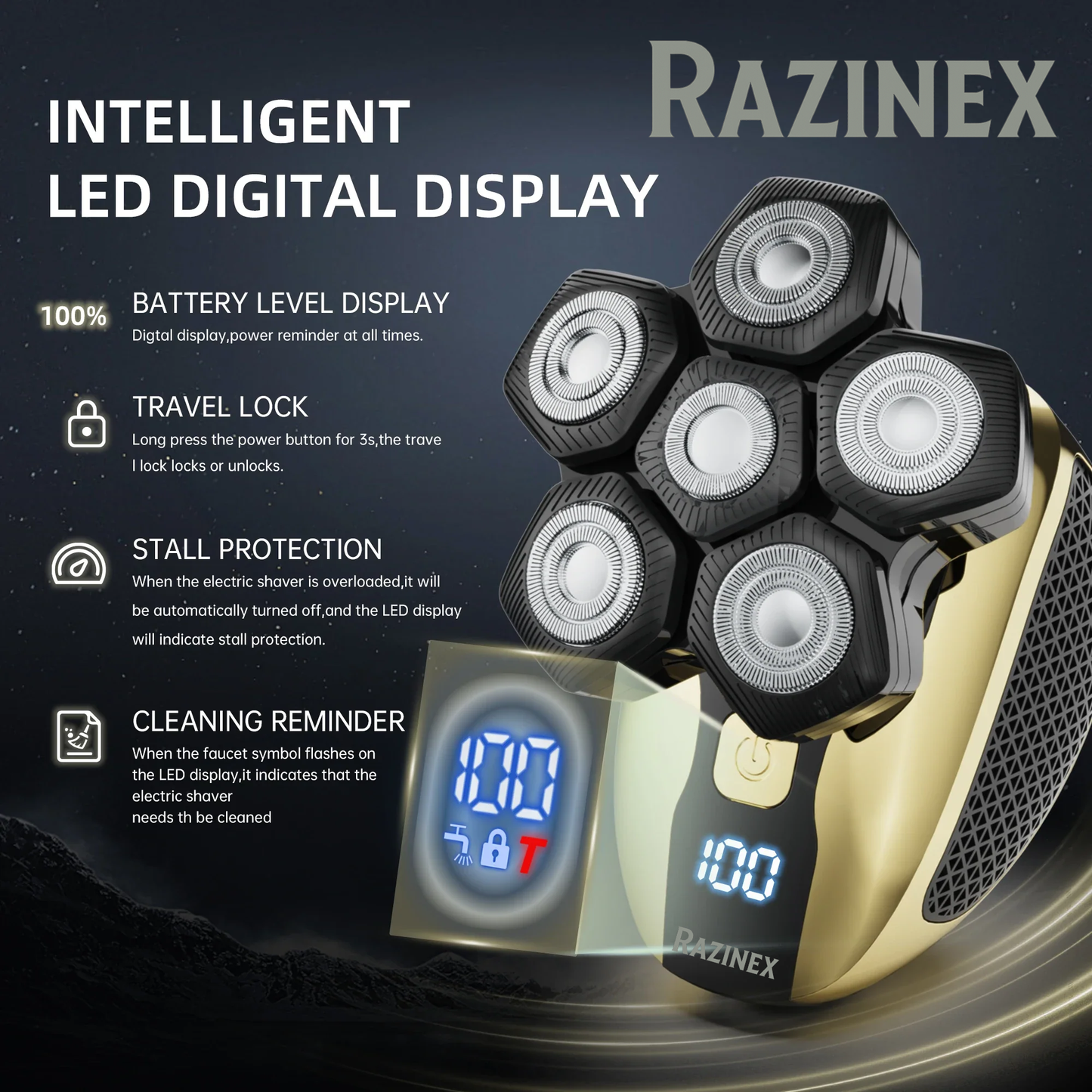 Razenix PRO™ Full-Body Shaving